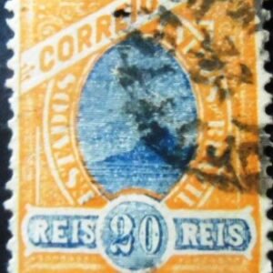 Selo postal do Brasil de 1905 Madrugada 20 U