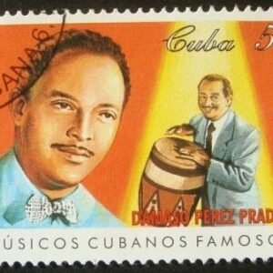 Selo postal de Cuba de 1999 Miguelito Valdes