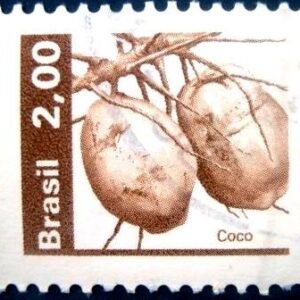 Selo postal Regular emitido no Brasil em 1982 - 602 U