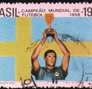 Selo postal do Brasil de 1970 Hideraldo Luiz Bellini