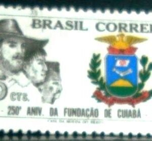Selo postal de 1969 Cuiabá - C 632 U