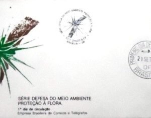 FDC Oficial nº 132 de f1977 Defesa Meio Ambiente DF 88