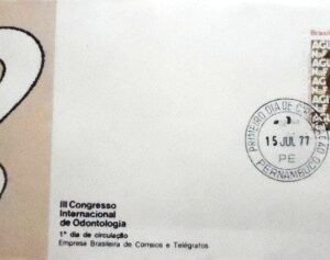 FDC Oficial nº 125 de 1977 Congresso Odontologia PE 2466