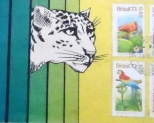 FDC oficial nº 39 de 1973 Fauna e Flora