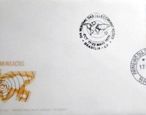 FDC Oficial 149 de 1978 Dia Mundial das Telecomunicações DF 13049