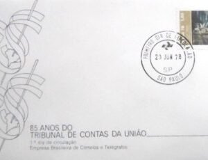 FDC Oficial nª 151 de 1978 Tribunal de Contas União SP 6692