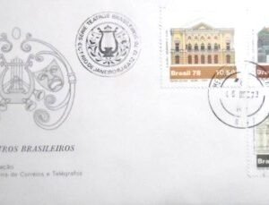 FDC nº 170 de 1978 Teatros Brasileiros RJ 7626