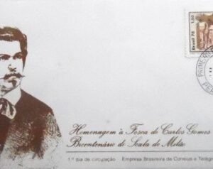 FDC oficial nº 145 de 1978 Carlos Gomes PE 16989