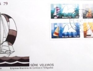 FDC Oficial nº 173 de 1979 Veleiros SP 21541