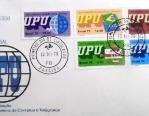 FDC Oficial 183 de 1979 Congresso União Postal Universal PB 37583