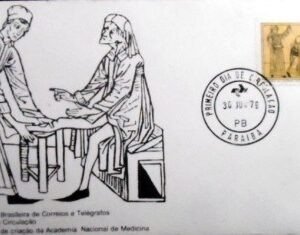 FDC oficial nº 177 de 1979 Academia de Medicina PB 18971