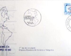 FDC oficial nº 194 de 1980 Reunião BID RJ 1080