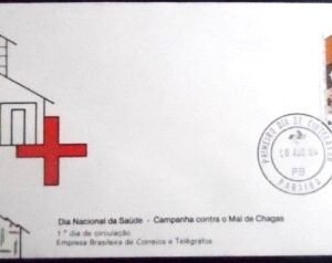 FDC oficial Nº 205 de 1980 Dia Nacional da Saúde PB 8688