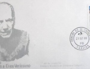 FDC oficial nº 209 de 1980 Érico Veríssimo PB 4366