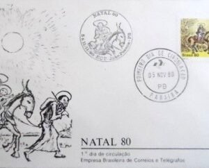 FDC Oficial nº 210 de 1980 NATAL 80 PB 25759