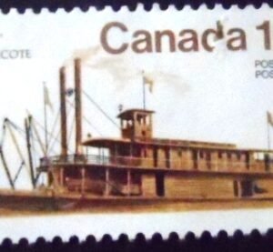 Selo postal do Canadá de 1976 "Northcote" 10 N