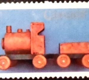 Selo postal do Canadá de 1979 Toy Train 15 N