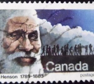 Selo postal do Canadá de 1983 Josiah Henson U