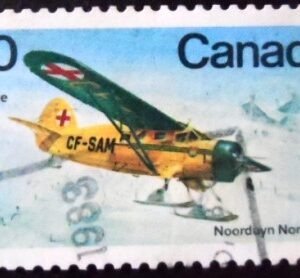 Selo postal do Canadá de 1982 Noorduyn Norseman U