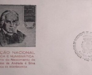 Envelope Comemorativo de 1963 José Bonifácio EC