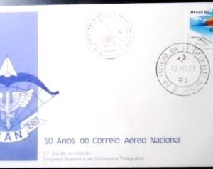 FDC nº 224 de 1981 Correio Aéreo RJ 14860
