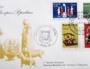 FDC Oficial nº 237 de 1981 Presépios Populares DF 21296