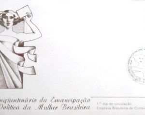 FDC Oficial nº 279 de 1983 Mulher Brasileira SP 284
