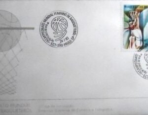 FDC Oficial nº 290 de 1983 Mundial Feminino de Basquete SP 1896