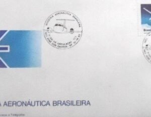 FDC Oficial nº 302 de 1983 Indústria Aeronáutica SP 2344
