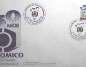 FDC oficial nº 332 de 1984 Banco Econômico BA 7327