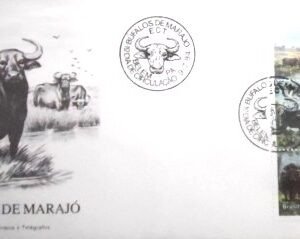 FDC Oficial nº 331 de 1984 Búfalos de Marajó PA 21298