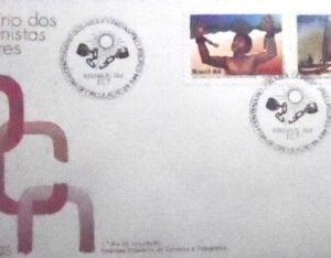 FDC oficial nº 319 de 1984 Abolicionistas Precursores AM 17634