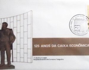 FDC oficial nº 407 de 1986 Caixa Econômica Federal DF 45737