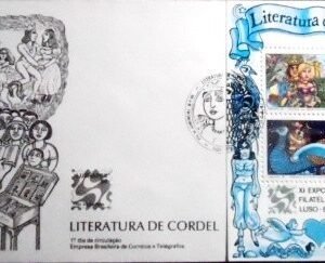 FDC oficial nº 73 de 1986 Literatura de Cordel RJ 9786