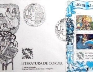 FDC oficial nº 73 de 1986 Literatura de Cordel RJ 42120