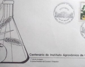 FDC oficial nº 424 de 1987 Instituto Agronômico de Campinas SP 16295