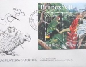 FDC Oficial nº 459 de 1988 BRAPEX 88 SP 27782