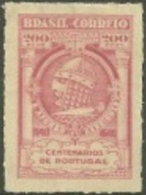 Selo postal do Brasil de 1941 D. Afonso Henriques N