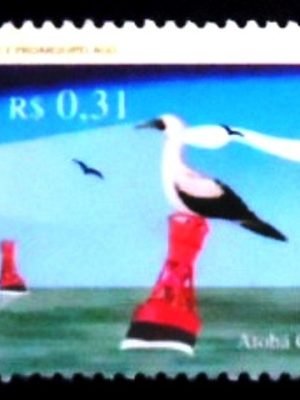 Selo postal do Brasil de 1999 Atobá Grande M