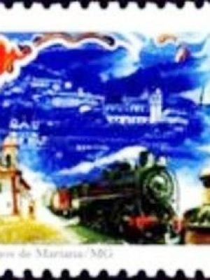 Selo postal do Brasil de 2011 300 Anos de Mariana M