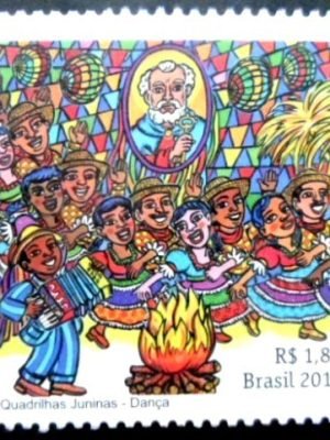 Selo postal do Brasil de 2015 São Pedro M