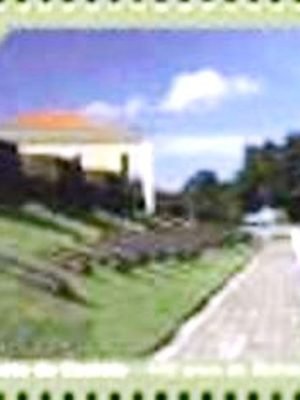 Selo da postal do Brasil de 2016 Fonte do Castelo M