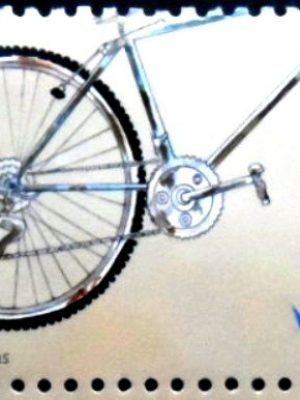 Selo postal do Brasil de 2017 Bicycle of 1950 M