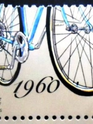 Selo postal do Brasil de 2017 Bicycle of 1960 M