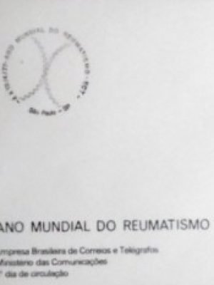 FDC Oficial nº 115 de 1977 Ano do Reumatismo 5680