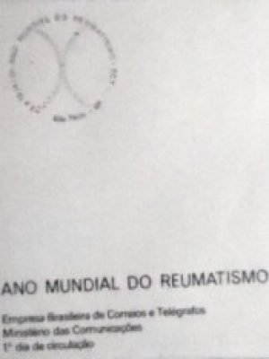 FDC Oficial nº 115 de 1977 Ano do Reumatismo 11496