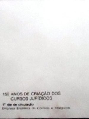 FDC Oficial nº 128 de1977 Cursos Jurídicos 8034