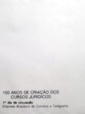 FDC Oficial nº 128 de1977 Cursos Jurídicos 7859