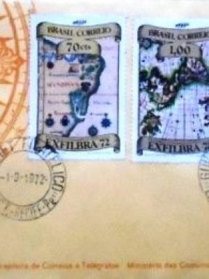 FDC oficial de 1972 nº 7 Exfilbra 72