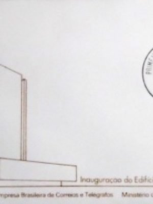 FDC Oficial nº 152 de 1978 Edifício ECT Brasília SP 7843